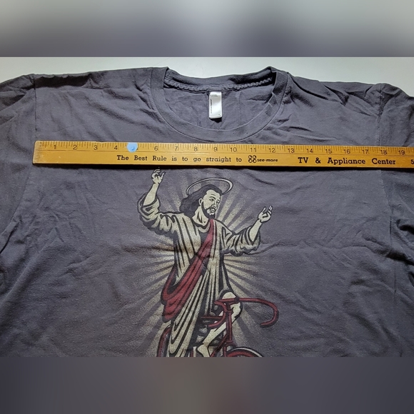 Jesus Rides a Fixie 🚲tee - Picture 5 of 6